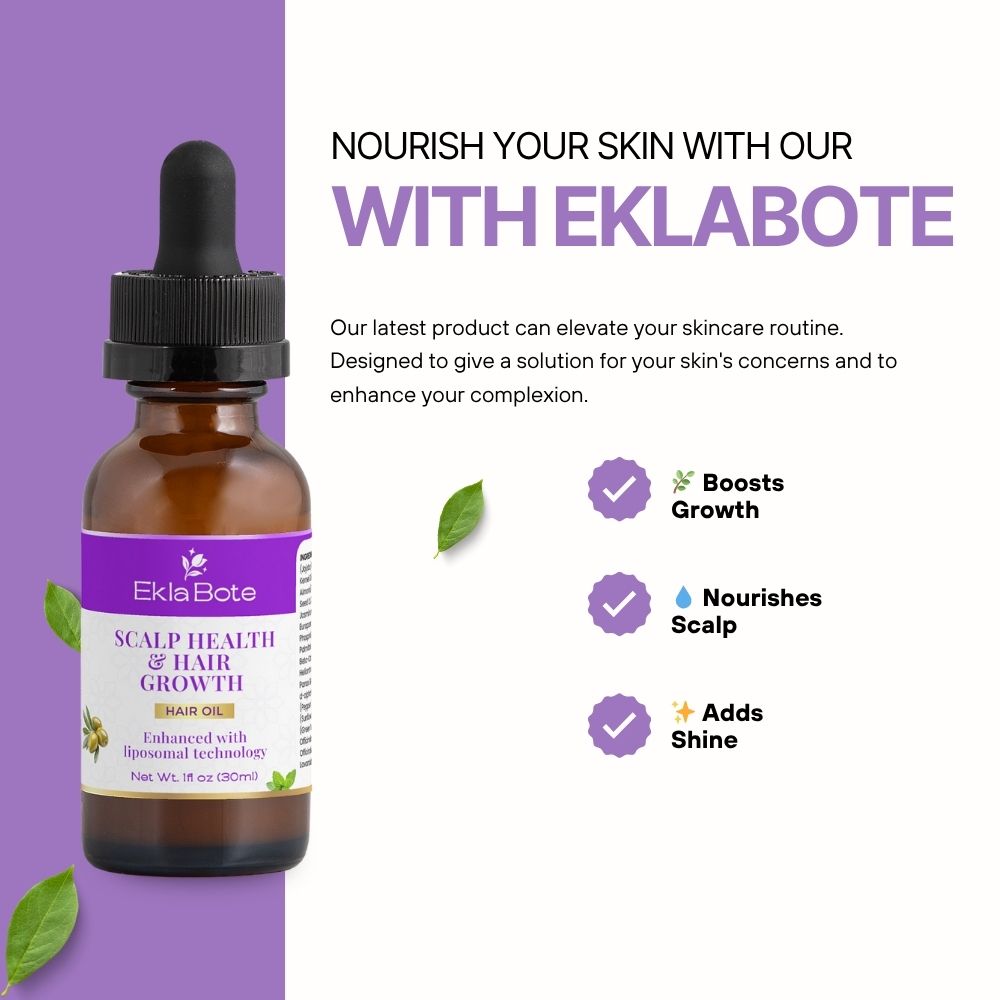 Hair Oil for Scalp Health and Hair Growth